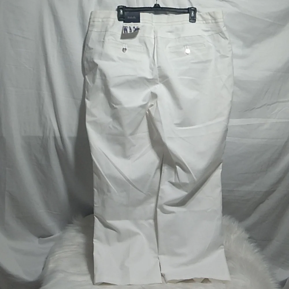 SALE! NWT Rafaella Curvy Straight Leg White Sportswear Pants Sz.18W (BX43) - Picture 6 of 15